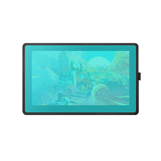 와콤 신티크 22 DTK-2260 올레포빅(투명) 액정보호필름 - 상세 이미지 2