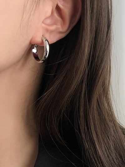 (무배/은침) 클레어 원터치 링귀걸이