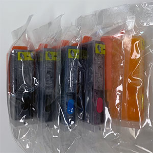 (ix)푸드컬러 / 식용 잉크 카트리지 5개 셋트 각 15ml / 식용종이 / 먹는종이 / 포토케익재료 : 케익살롱