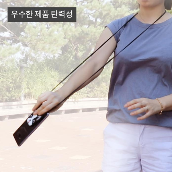 도난방지 핸드폰 목걸이 키즈폰 스트랩 줄 휴대폰 분실방지 끈 넥스트랩 실리콘 연핑크 이미지 7
