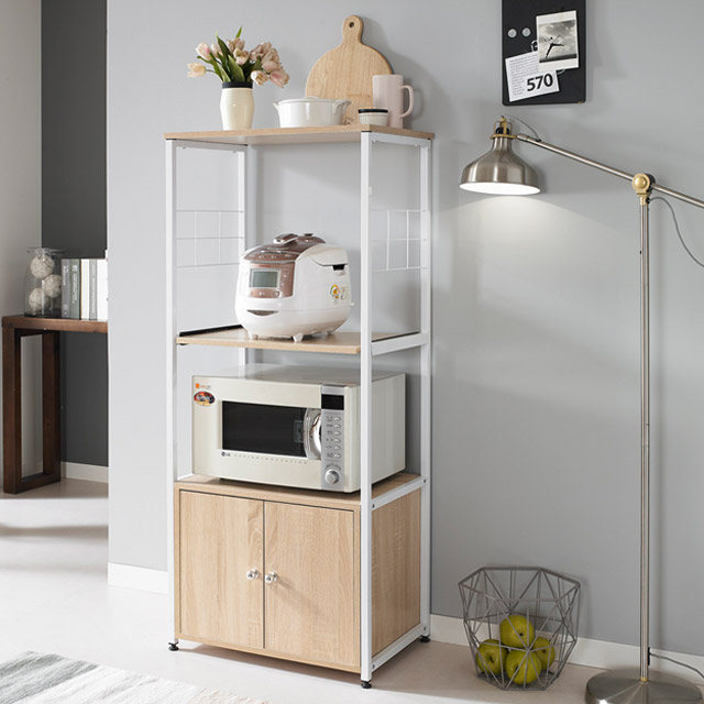 철제 홈카페 수납장 주방 수납 가구 정리