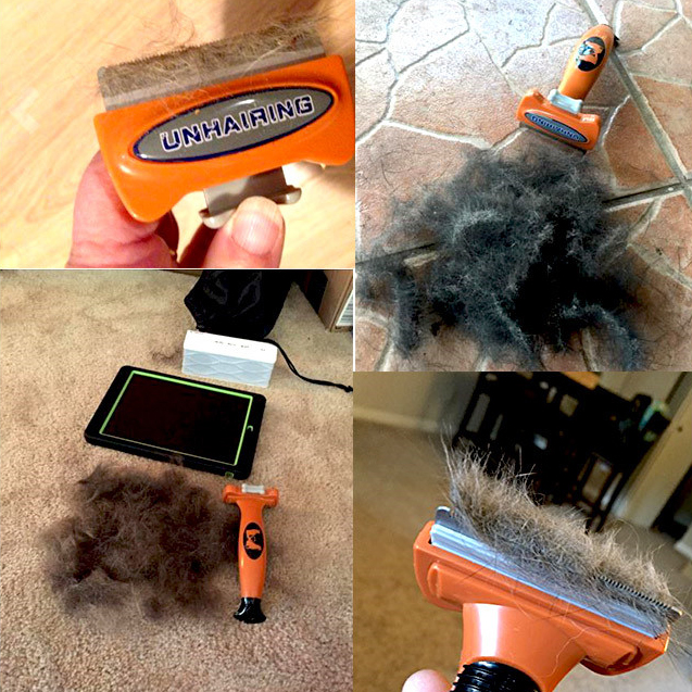 에어아치 고양이빗 퍼미네이터 강아지 단모 제거기 장모 브러쉬 죽은털 애견 엉킨 털 관리