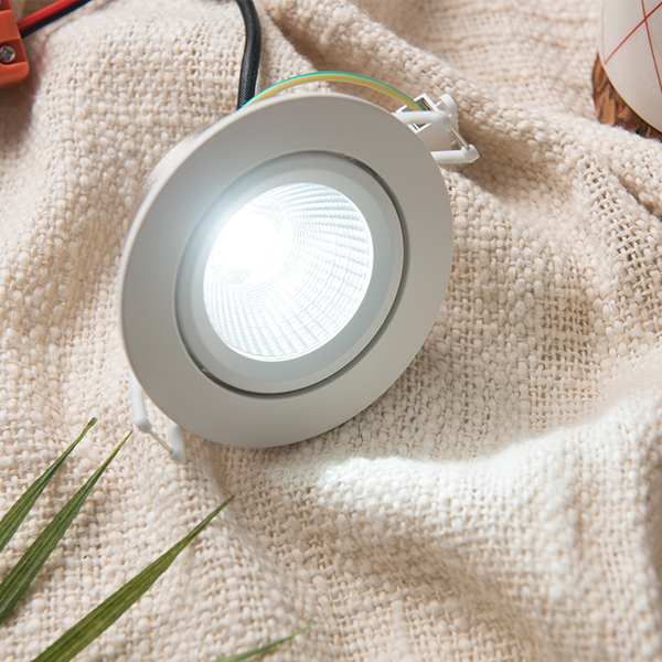 포커스 LED MR COB 사각 원형 75mm(3인치) 다운라이트 7W - 상세 이미지 2