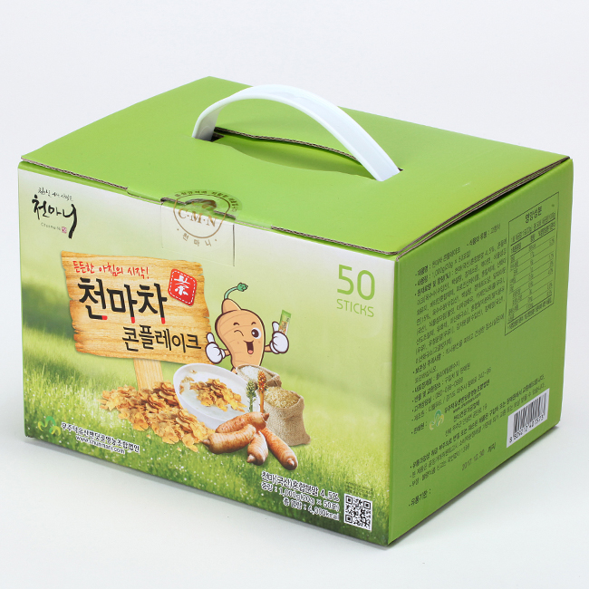 [천마니] 천마차 콘플레이크 50개입 간단한 아침 식사 간식 대용 원기 회복 이미지 6