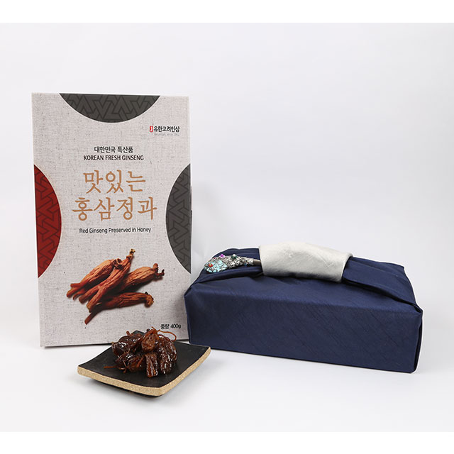 맛있는홍삼정과 600g 수제홍삼절편 인삼정과 상견례 부모님 지인 시부모님 선물세트 낱개포장 - 상세 이미지 2