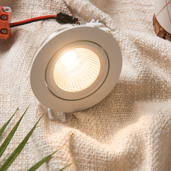 포커스 LED MR COB 사각 원형 75mm(3인치) 다운라이트 7W - 상세 이미지 4