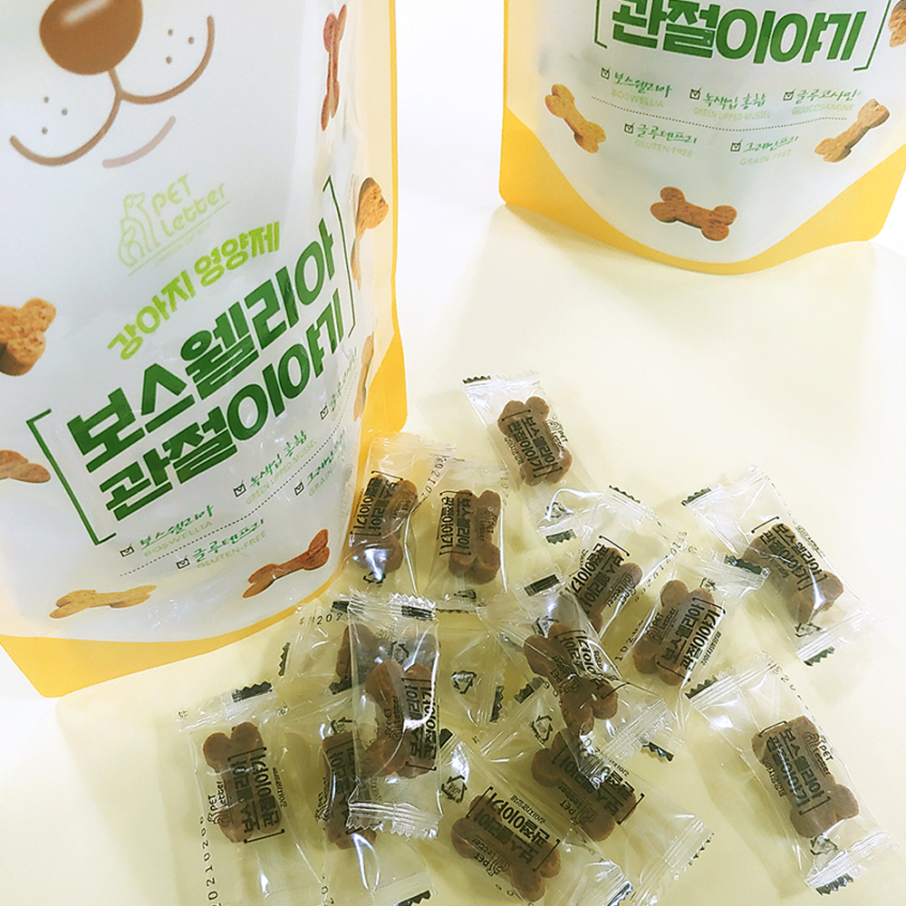 펫레터 보스웰리아 관절이야기 100g 강아지 관절 영양제 - 상세 이미지 3