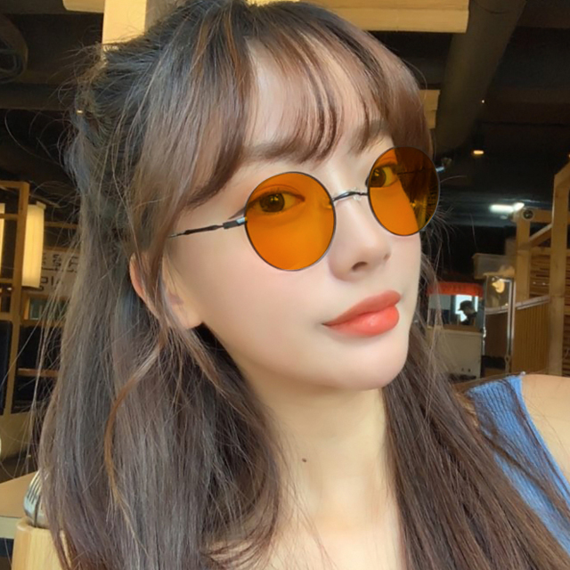 블루라이트 차단 안경 코받침 없는 안경테 티타늄 남자 여자 가벼운 코없는