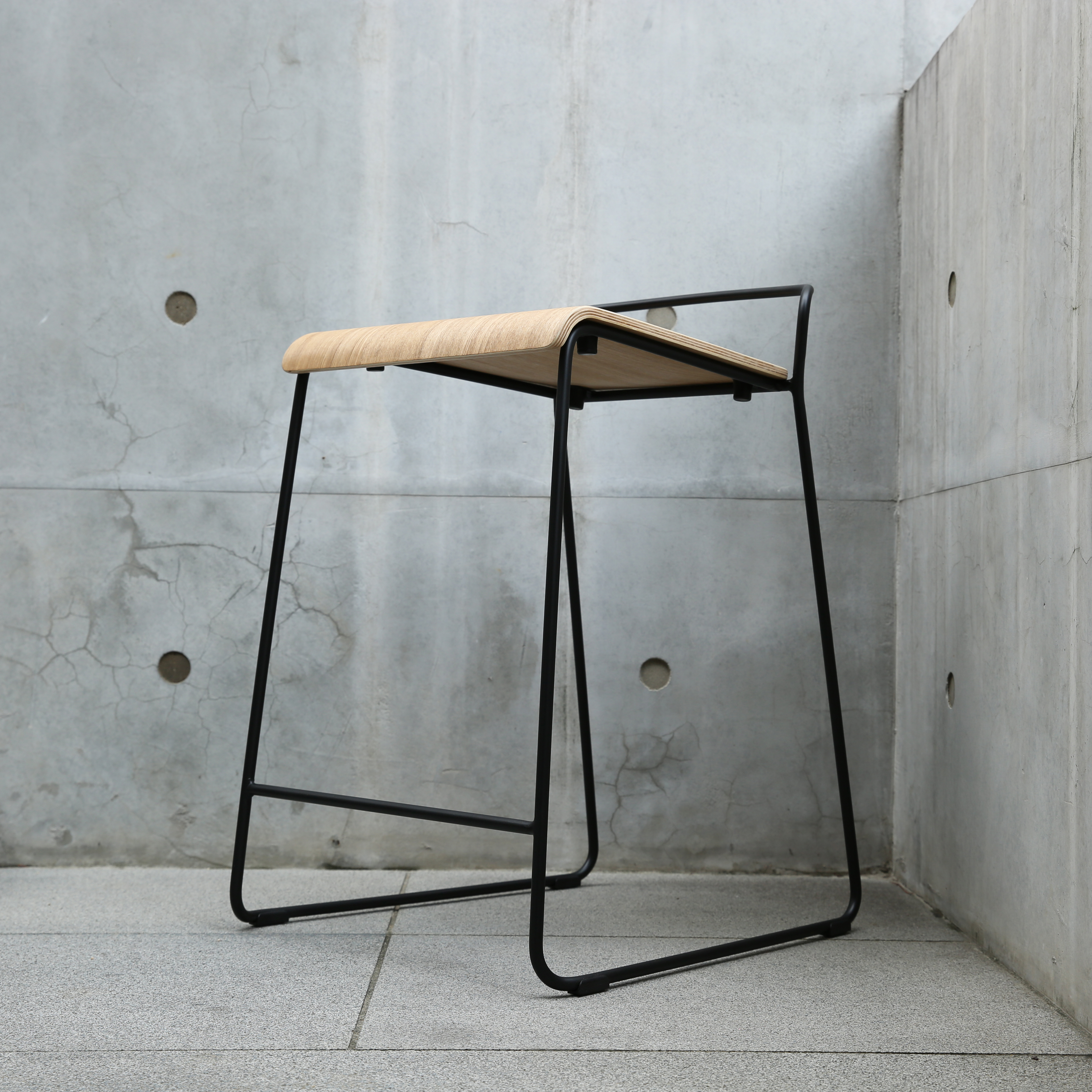 [우드/식탁용] 스탠다드 바체어 Y3-31 Natural, Walnut