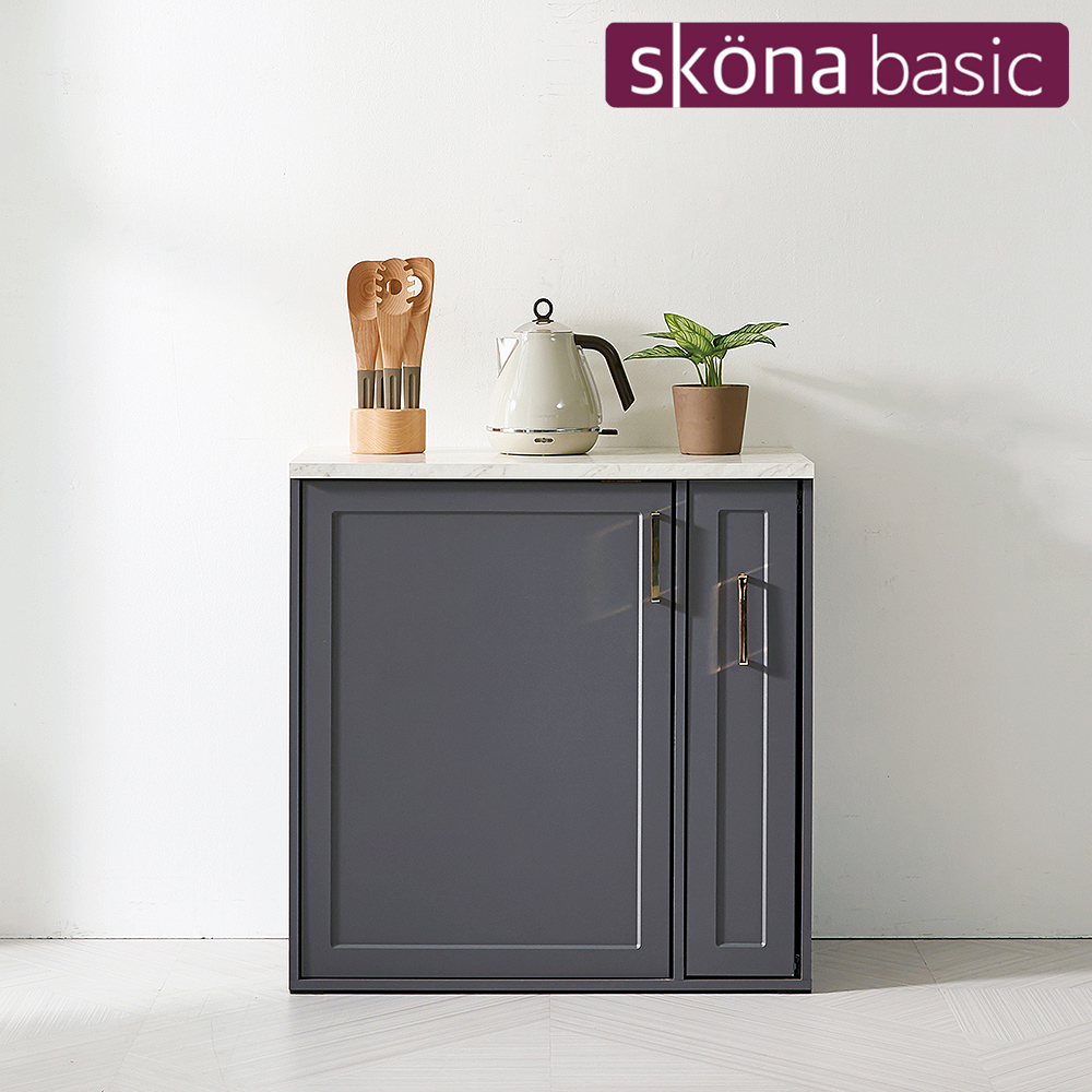 스코나 헤이츠 홈카페 800 주방수납장 렌지대 냉장고장 부엌 틈새장 펜트리장