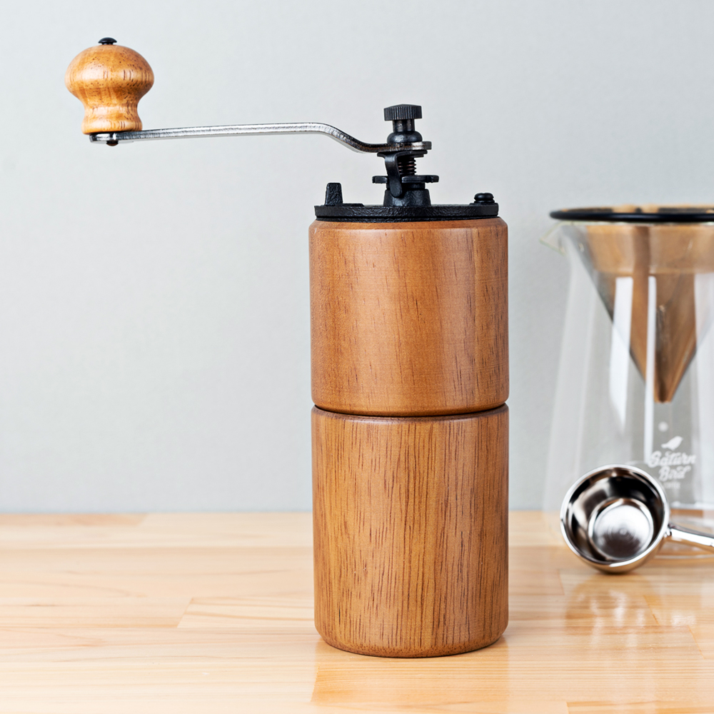 칼딘 원목 커피그라인더 수동 핸드밀 CM-A18LB