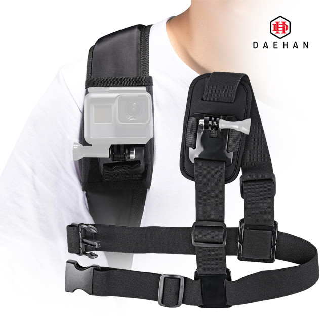 고프로 스트랩 바디캠 액션캠 체스트 마운트 가슴 숄더 거치대 GO-105