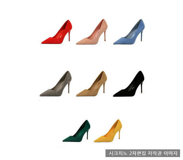 220-265mm 텔리온 9cm 스웨이드 스틸레토 하이힐 8color 빅사이즈 상세 이미지 1