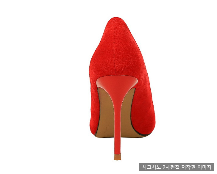 220-265mm 텔리온 9cm 스웨이드 스틸레토 하이힐 8color 빅사이즈 상세 이미지 31