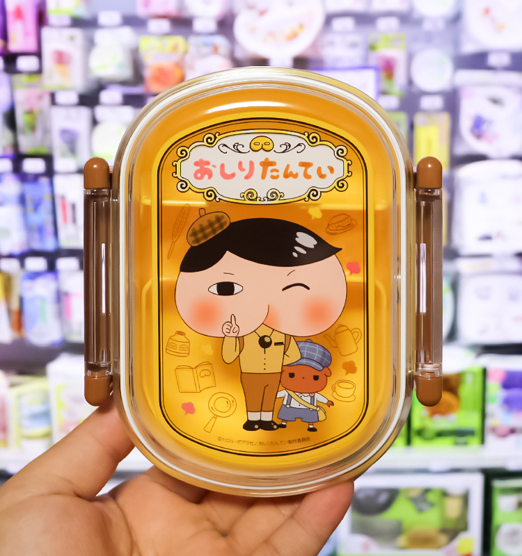 스케이터 추리천재 엉덩이 탐정 런치박스 360ml - 하카타몰