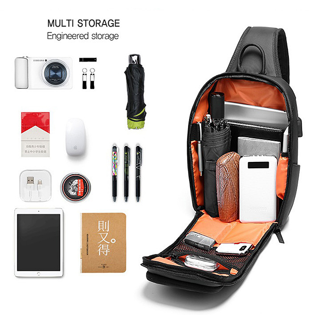 여행용크로스백 여행용슬링백 옆으로매는가방 도난방지가방 30대남자크로스백 - 상세 이미지 4