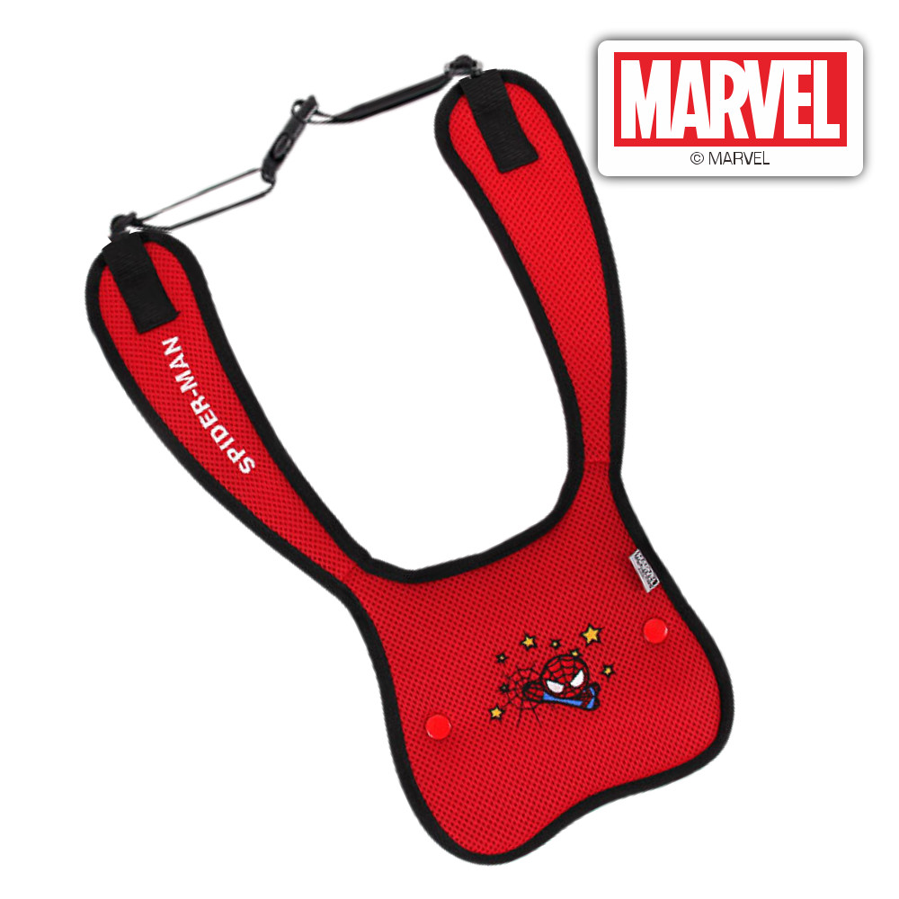마블 히어로 어린이 어깨끈 안전벨트가드 안전벨트 가이드 위치조절 패드