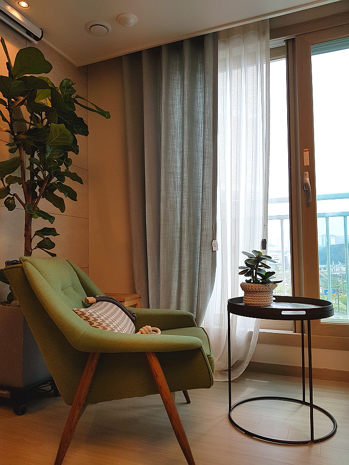 코지앳홈샵 감성맞춤 MILTON 거실/안방 사계절 무지 겉커튼(4종)