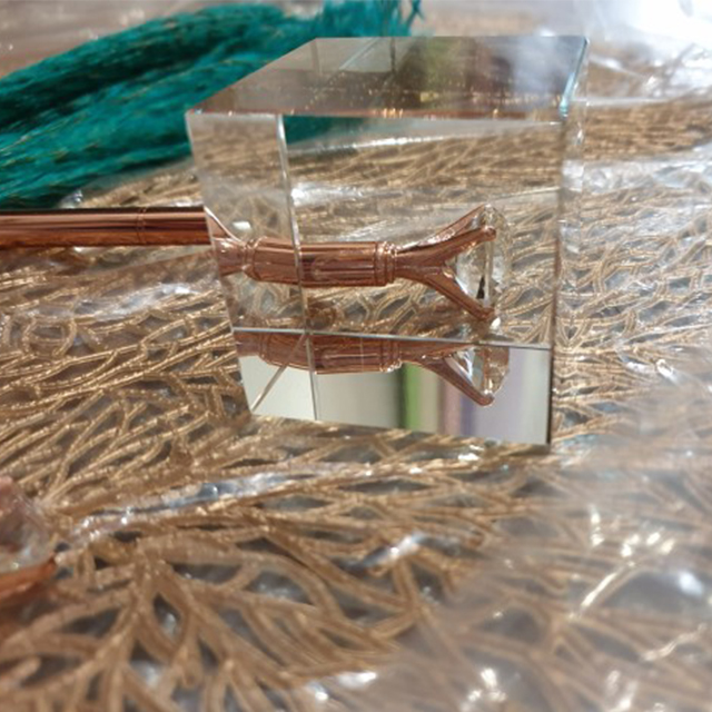 촬영 소품 촬영용 아크릴 사진 디스플레이박스 투명 크리스탈받침대 스몰E 5x5x2cm - 상세 이미지 2