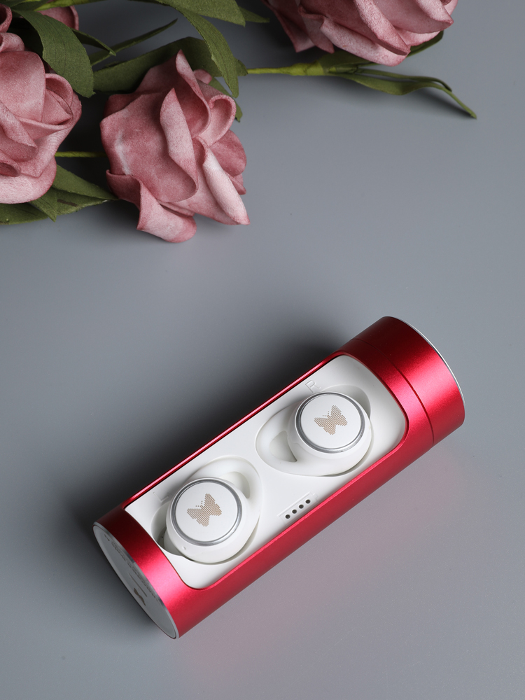 가츠 서머너 버즈 블루투스 이어폰 AI 레드 (핑크케이스) - 상세 이미지 2