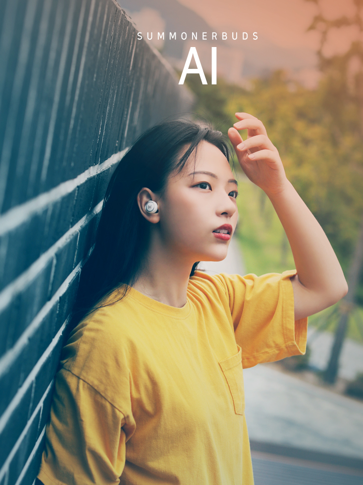 가츠 서머너 버즈 AI 블루투스 이어폰 TWS 블랙 실버 레드 리퍼 리퍼비시 - 상세 이미지 2