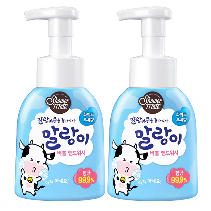 말랑카우 말랑이 버블 핸드워시 항균 손세정제 / 본품 300ml 리필 250ml - 상세 이미지 3