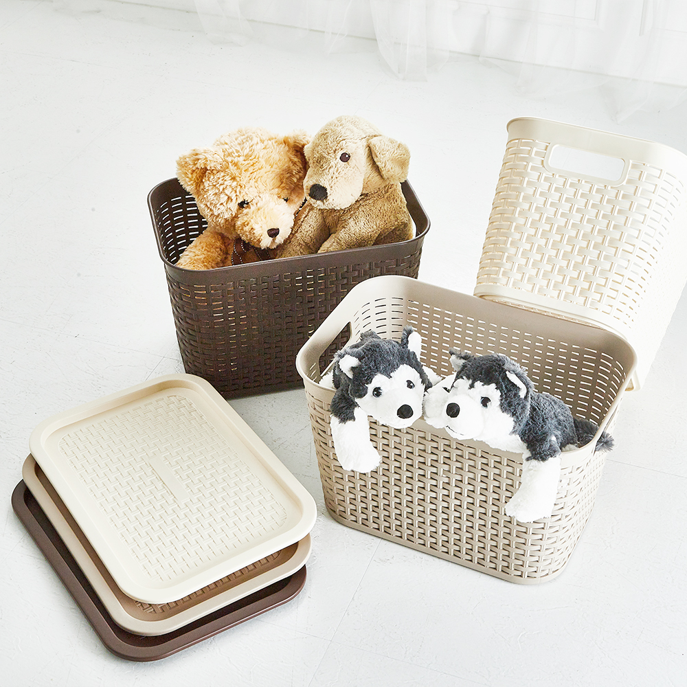 할메이드 팬트리 수납 라탄바구니 바스켓 정리함 대