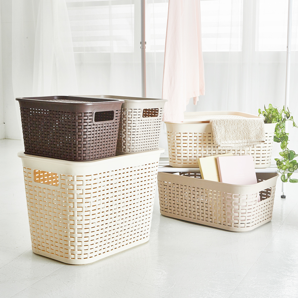 할메이드 팬트리 수납 라탄바구니 바스켓 정리함 소