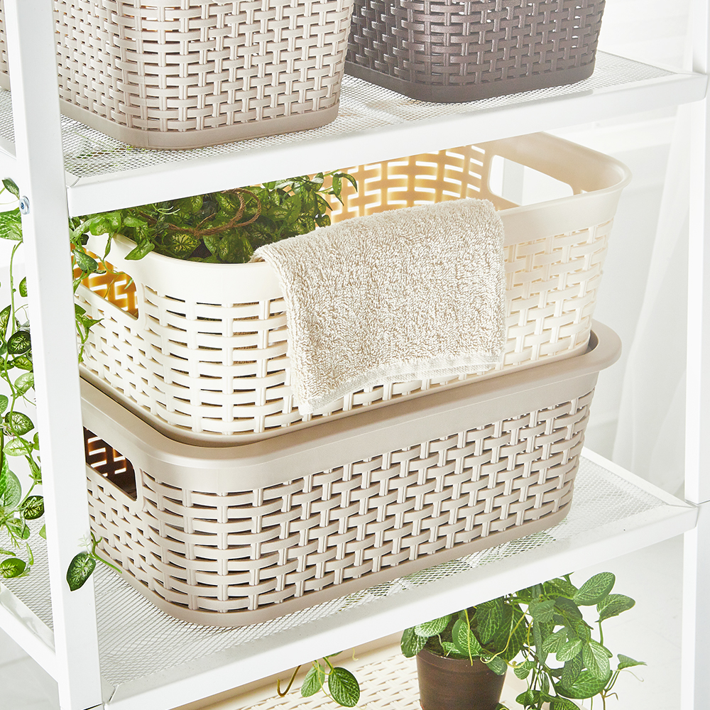 할메이드 라탄 팬트리 수납 바구니 바스켓 정리 수납함 소
