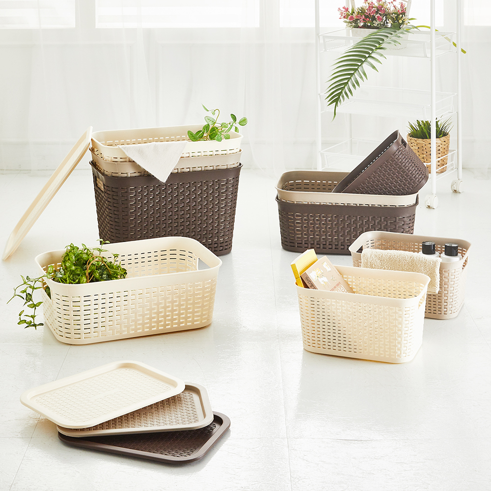 할메이드 팬트리 수납 라탄바구니 바스켓 정리함 소