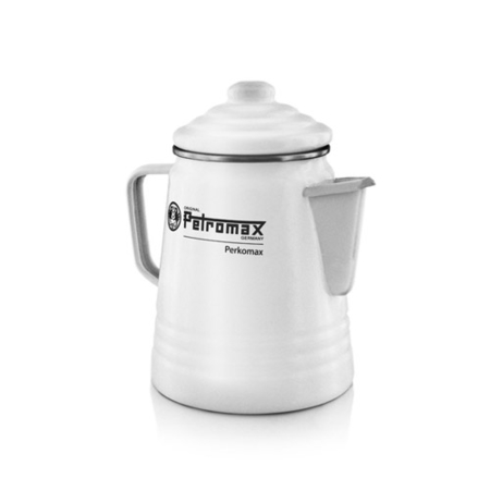 페트로막스 퍼코막스 캠핑 주전자 에나멜 퍼콜레이터 커피메이커 - 화이트