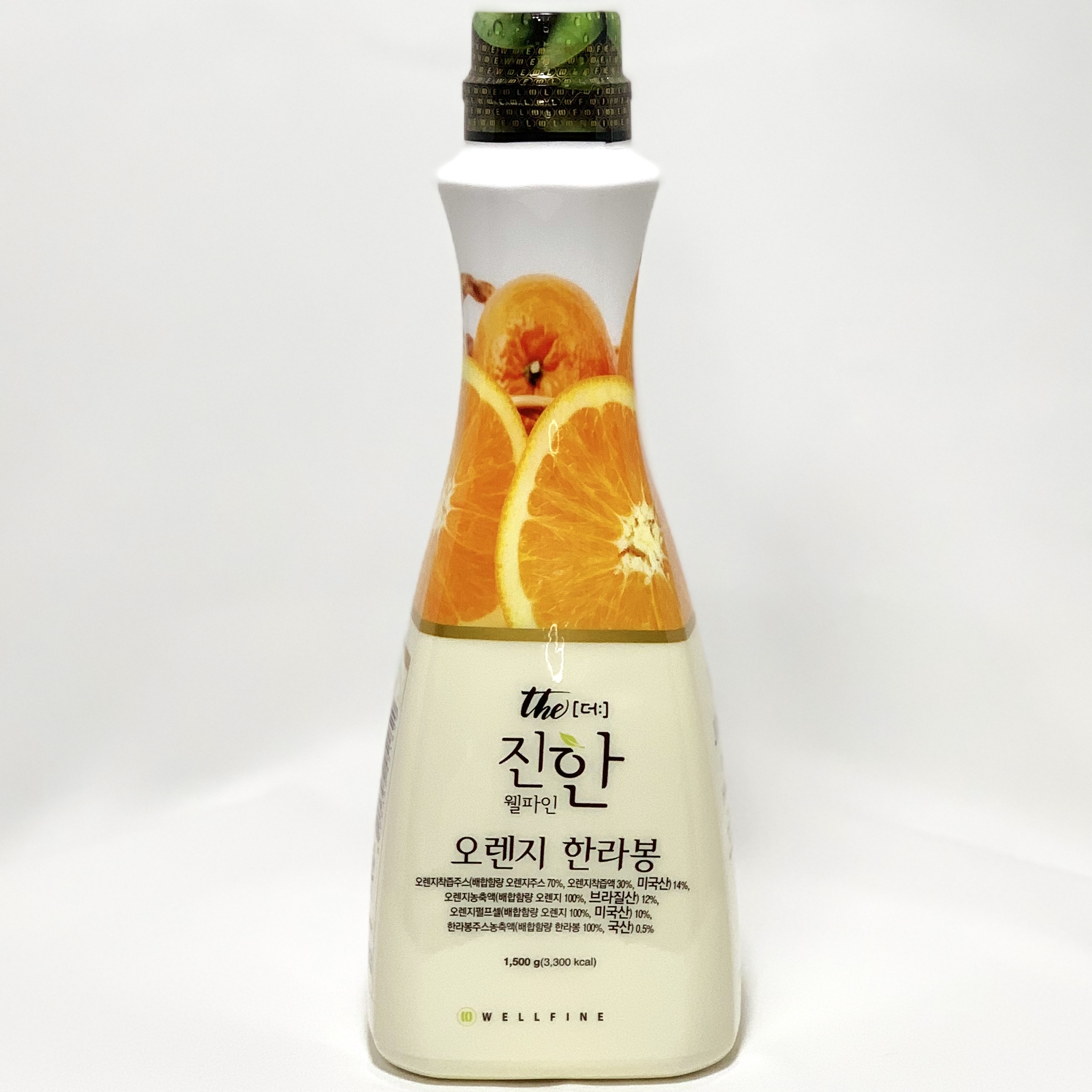 웰파인 더진한 오렌지한라봉에이드 농축액 음료베이스 1.5kg 카페재료+펌프지원 - 상세 이미지 5