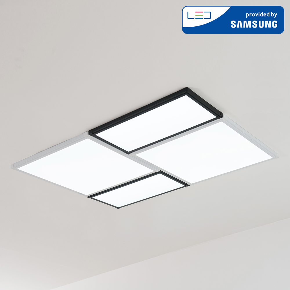 울트라 LED 거실등 엣지평판 150W (640x640)x2+(640x320)x2 - 상세 이미지 5