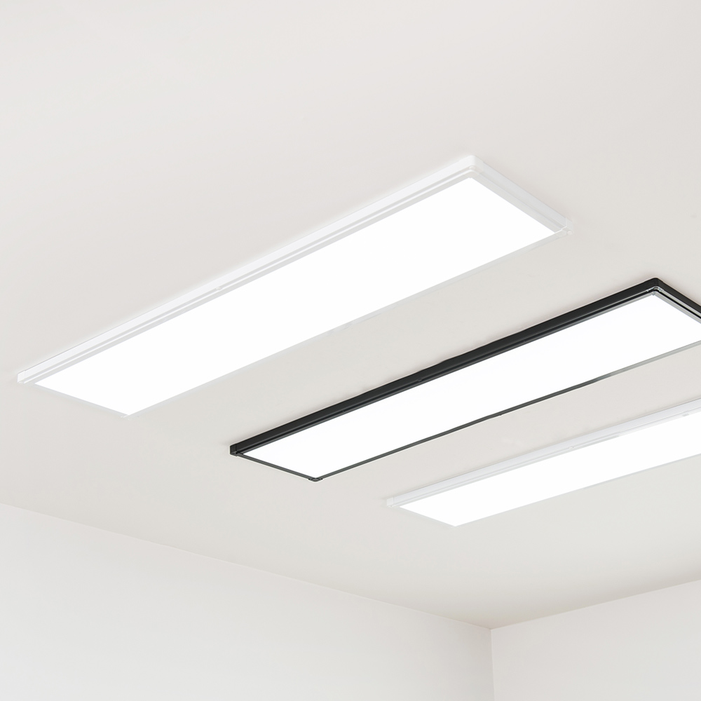 울트라 LED 거실등 엣지등 평판 150W L (1285x320)x3 화이트 주광색(하얀빛) x 3,320mm x 3 - 상세 이미지 2