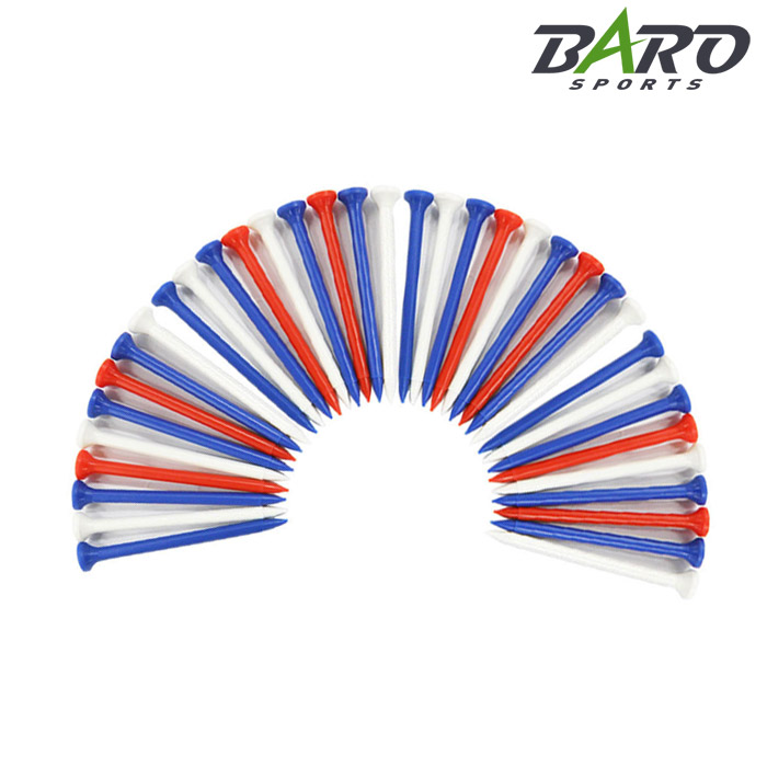 [바로스포츠] 잘부러지지않는 플라스틱티 50EA /필드용품 골프티