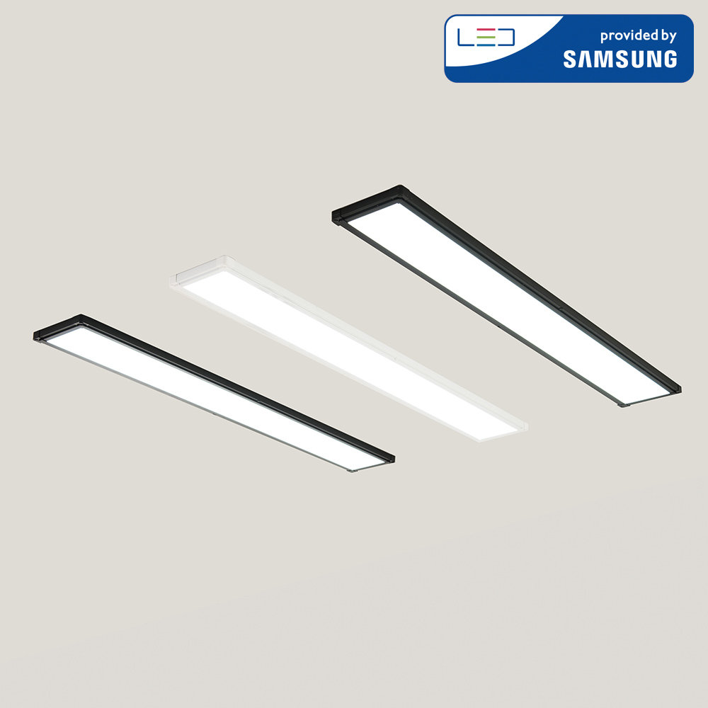 울트라 LED 거실등 엣지등 평판 150W S (1285x180)x3 화이트 주광색(하얀빛) x 3,180mm x 3 - 상세 이미지 5