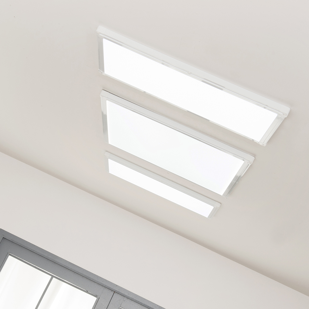 울트라 LED 거실등 엣지등 평판 100W 화이트 주광색 + 화이트 주광색 x 640mm + 320mm x 2 - 상세 이미지 3