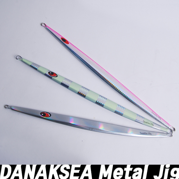 다낚시 DN175A 230g/260g/290g 롱메탈 메탈지그 슬로우 대구 부시리 지깅 - 상품 이미지