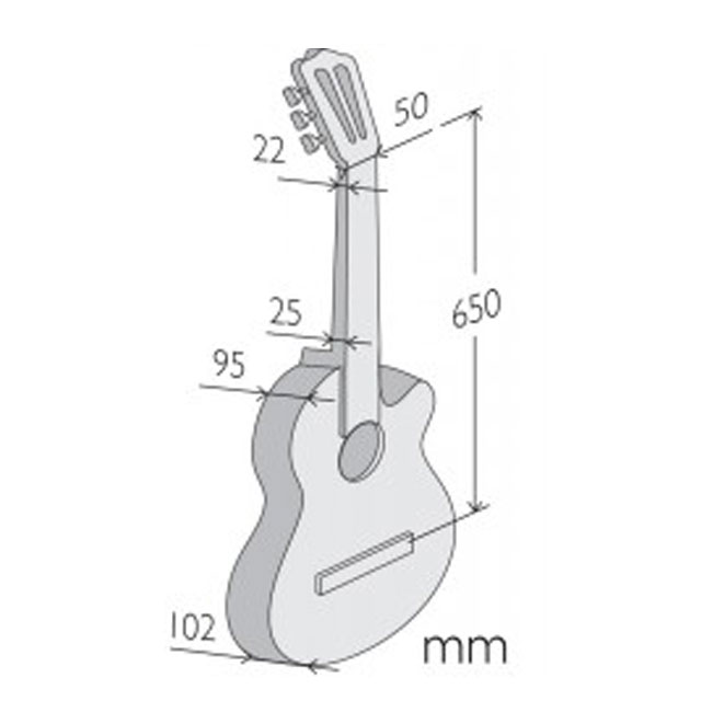 알함브라 클래식 기타 Z-Nature EZ 픽업장착 스페인 수제 guitar 연주용 - 상세 이미지 3