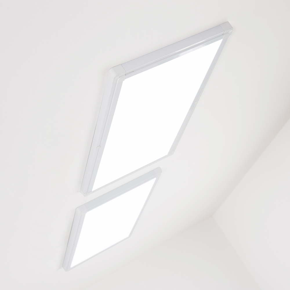 울트라 LED 주방등 엣지등 평판조명 50W L 640x320 x 2 화이트 주광색 하얀빛 320mm x 2 - 상세 이미지 3