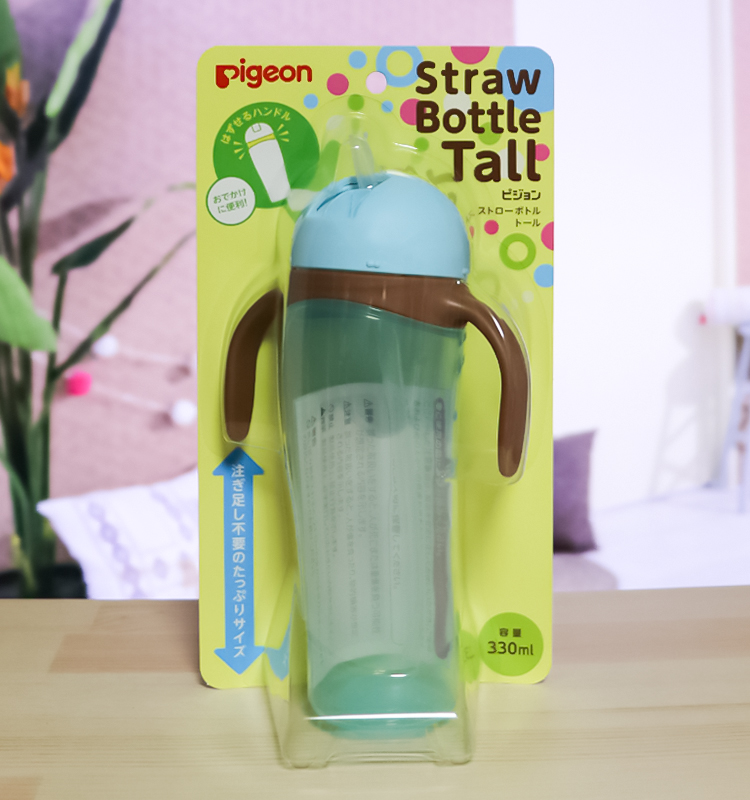 피죤 tall 펭귄 외출용 빨대컵 330mL 핑크 / 블루 / 옐로 - 주방·식기 - 하카타몰