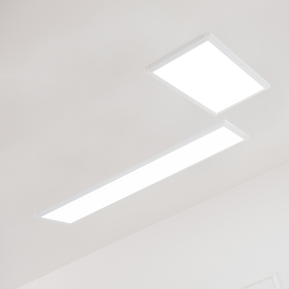 울트라 LED 주방등 엣지등 평판조명 75W L(1285x320) x 1 + (640x320) x 1 주방전등 화이트 주광색 하얀빛 320mm x 2 - 상세 이미지 2