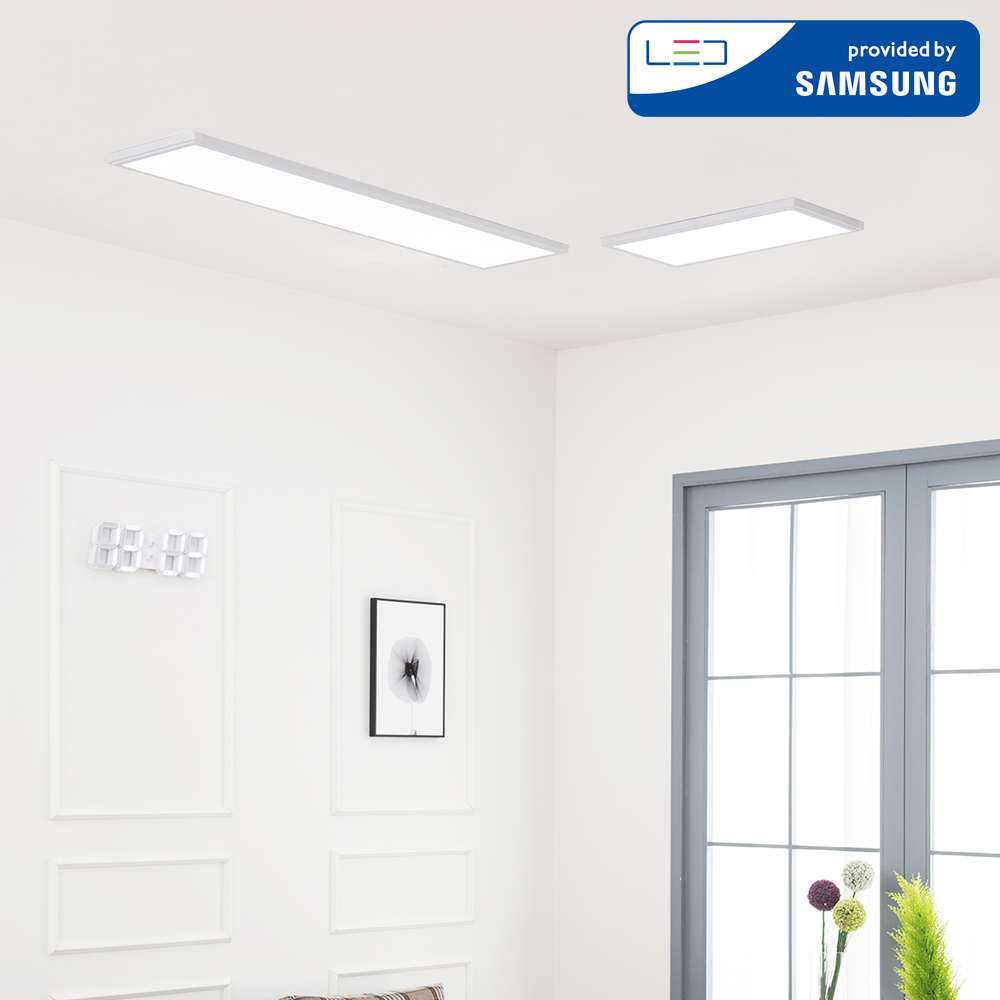 울트라 LED 주방등 엣지등 평판조명 75W L(1285x320) x 1 + (640x320) x 1 주방전등 화이트 주광색 하얀빛 320mm x 2 - 상세 이미지 5