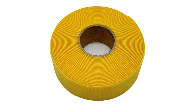전선 케이블정리 암수한몸양면벨크로 폭 5cm 1개, 길이 10M, 노란색 - 상품 이미지