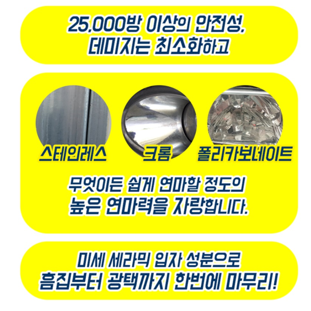 헤드라이트 복원제 엠씨랩 자동차 헤드램프 전조등 복원 키트 - 상세 이미지 4