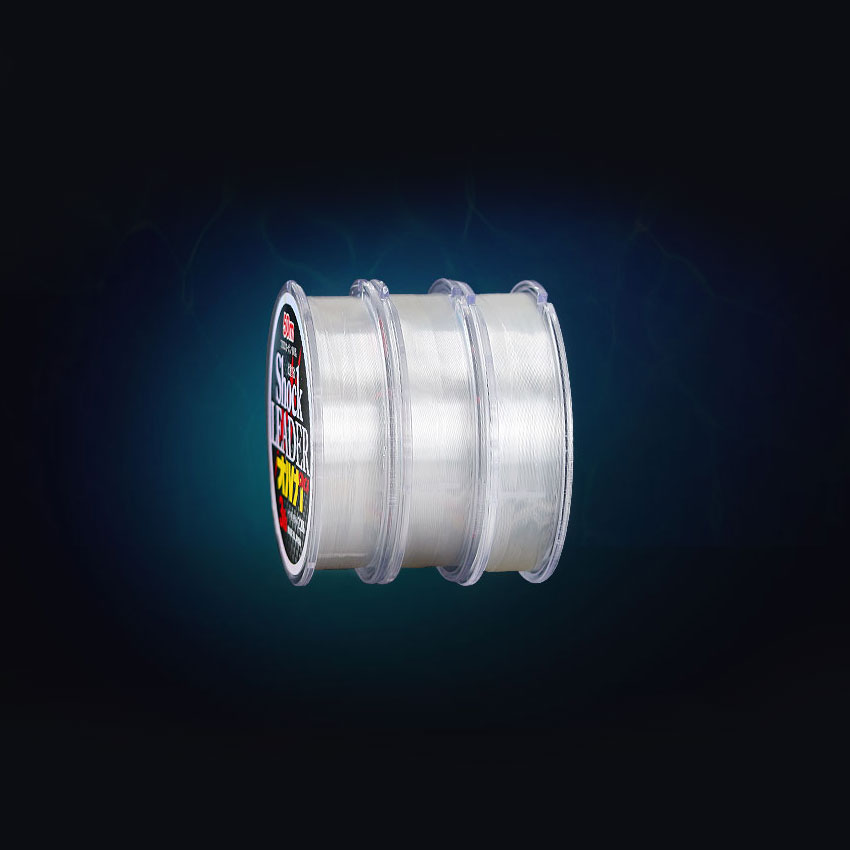 100프로 일본원사 UV코팅 쇼크리더 후로로 카본라인 바다목줄 0.8호, 투명클리어 (3lb) 이미지 6