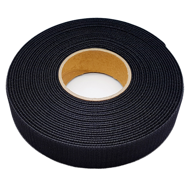 폭 4cm 전선 케이블정리 암수한몸양면벨크로 검정색 일반형 3미터x1롤