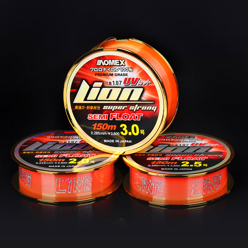 1+1 UV 라이언 슈퍼스트롱 바다원줄 오렌지 낚시줄 - 상세 이미지 4