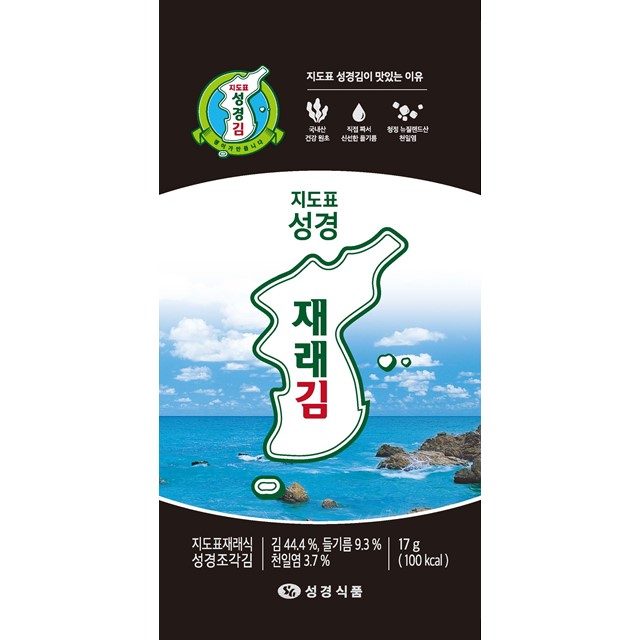[성경김본사] 대용량 재래 도시락김(30매) 17g, 30개 - 상세 이미지 2