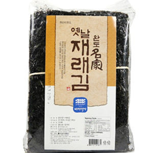 완도 생김 김밥김 파래김 재래김 돌김 청태 100장 맛있게 먹은 솔직 후기 - 상품 이미지 1